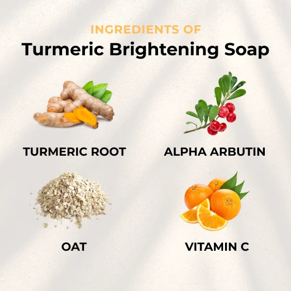 Turmeric Brightening Soap Buy 1 Get 1 FREE