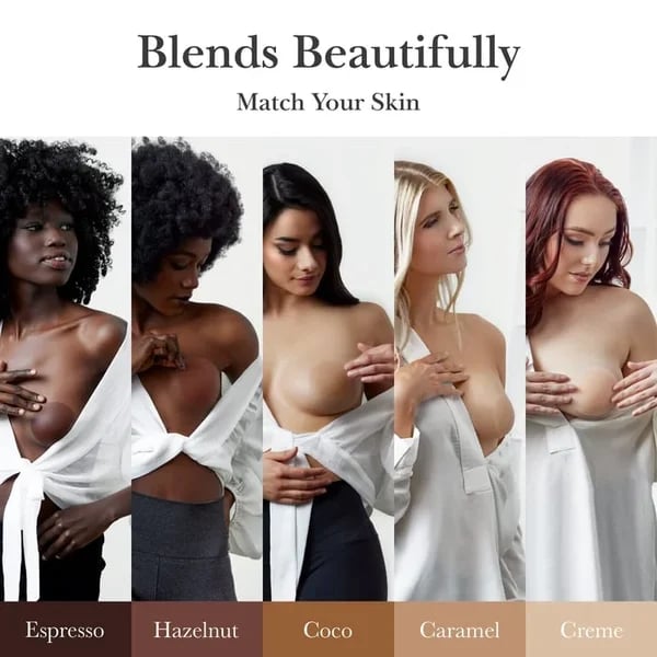 🔥#1 Bestselling🔥 --- Go Braless! Seamless Nipple Cover (Latex-free and 100% Medical Silicone)