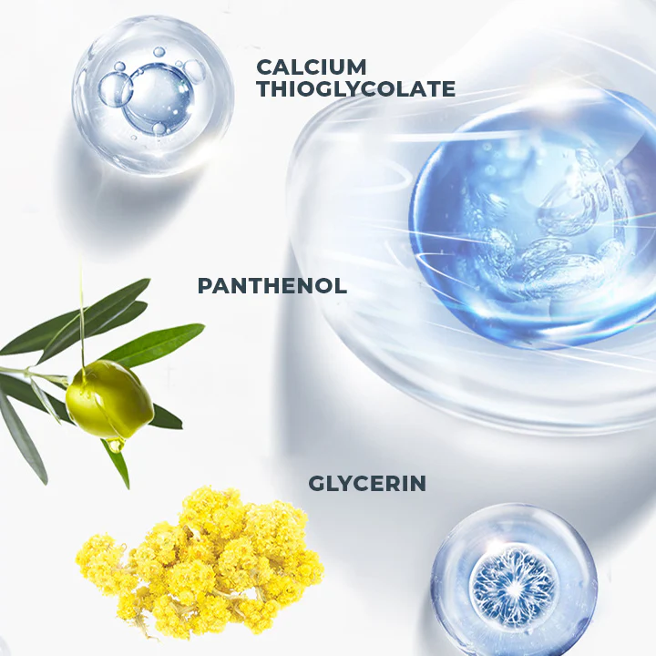 Clear fine hair identification CREAM