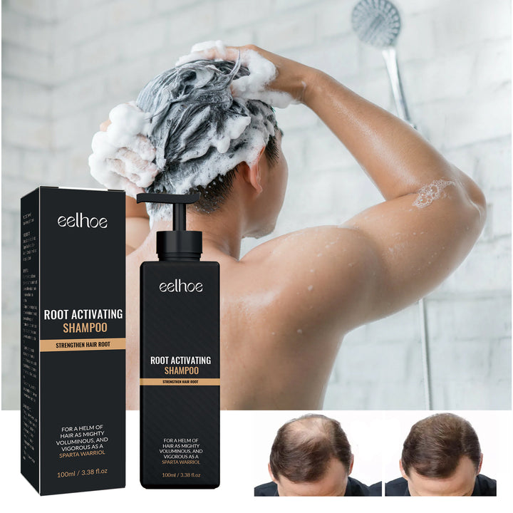 EELHOE thick hair shampoo anti-hair loss smooth strong repair hair care shampoo