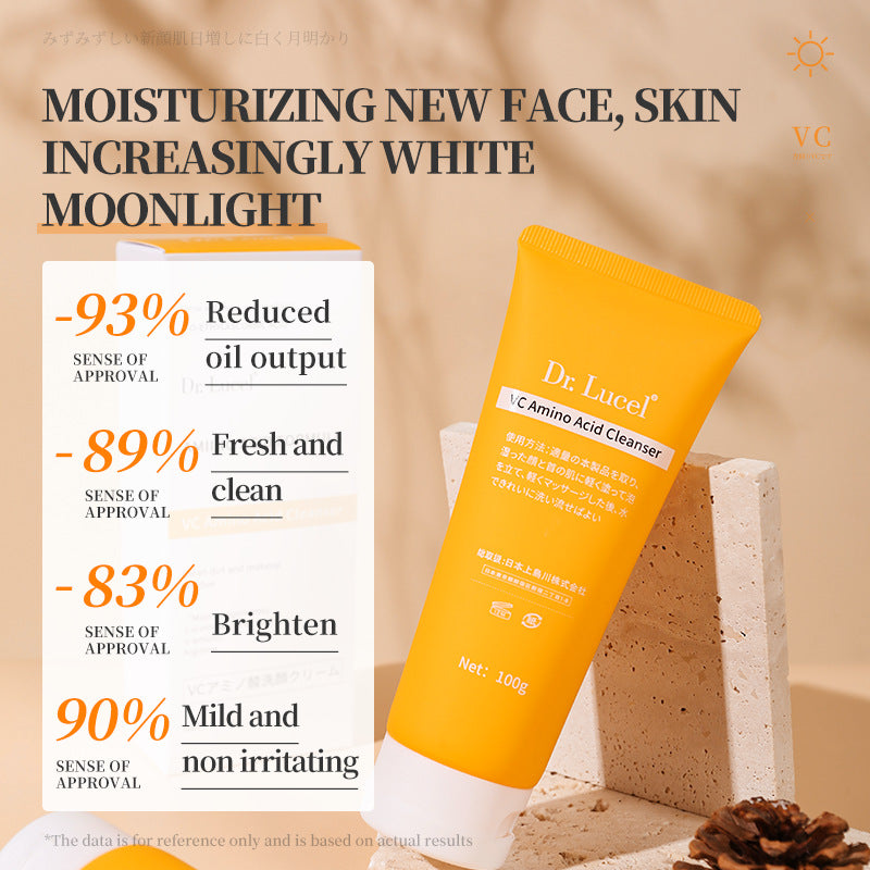 DR.L-VC amino acid facial cleanser moisturizing and cleaning amino acid facial cleanser