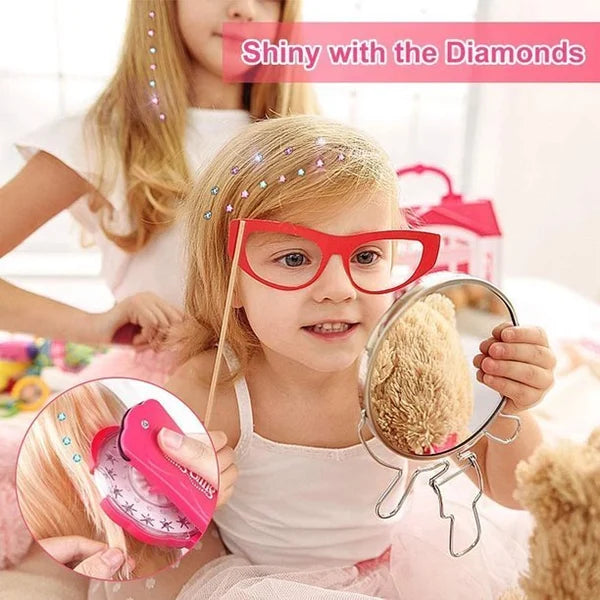 🔥Hot Sale‎🔥Gem Stapler - Glam Girl Styling Set
