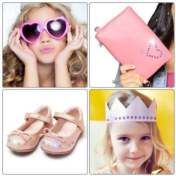 🔥Hot Sale‎🔥Gem Stapler - Glam Girl Styling Set