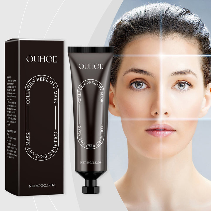 Collagen peeling mask Gentle cleansing pores Facial oil control moisturizing hydrating mask