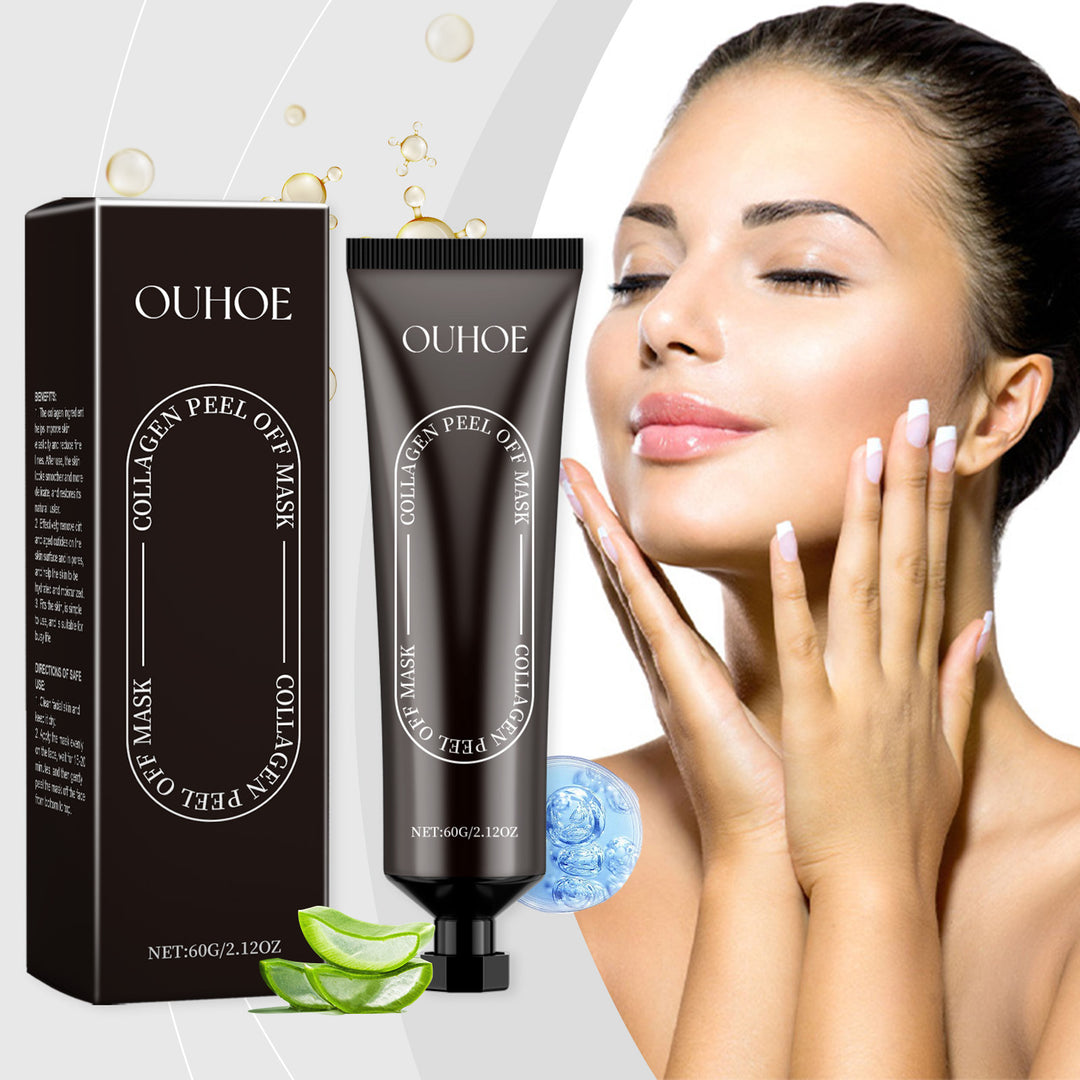 Collagen peeling mask Gentle cleansing pores Facial oil control moisturizing hydrating mask