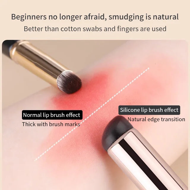 Silicone Round Tip Lip Brush Concealer Brush