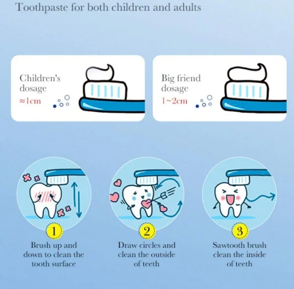 SADOER Tea Stain Remover Whitening Toothpaste - Remove years of stains