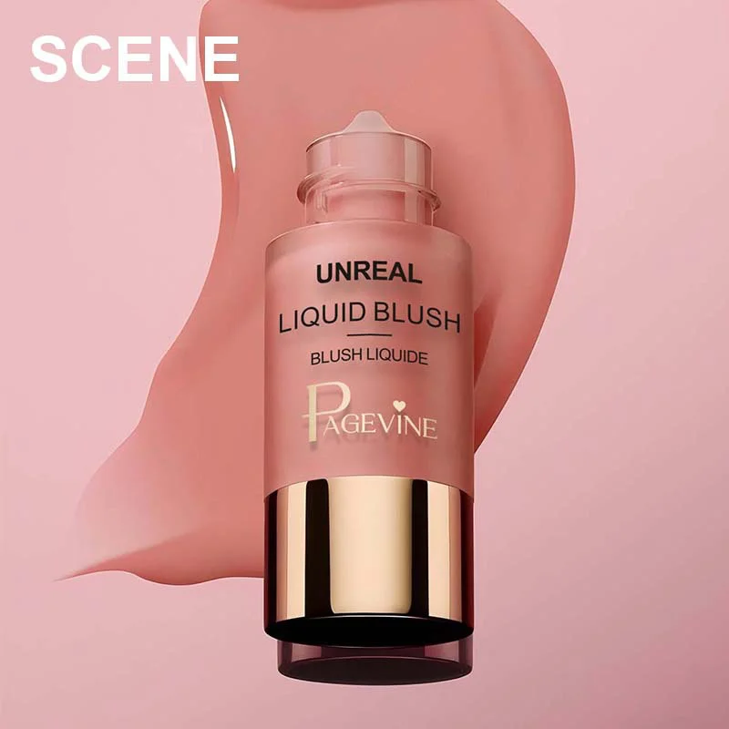 Liquid blush eyeshadow contour