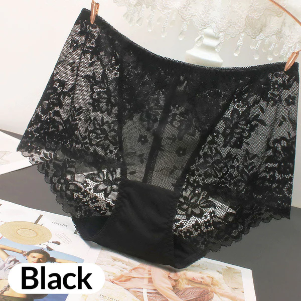 Sexy Plus Size Lace Panties for Women