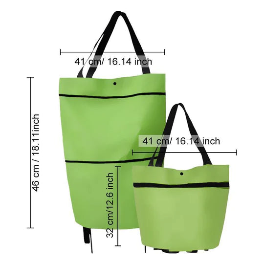 Foldable eco-friendly shopping bag