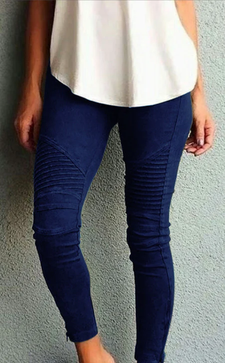 Elastic Cotton Slimming Shaping Pants