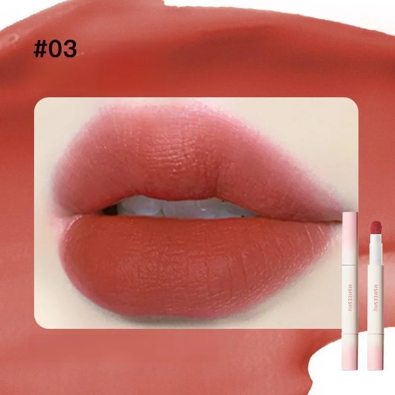 [Non stick cup, no fading]Lip powder cream