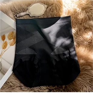 [ Antibacterial Mulberry Silk] High-waisted Tummy Control Shaping Briefs for Women