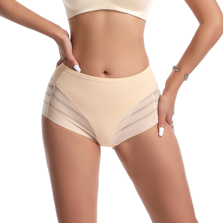 Breathable Seamless Striped Panty for Women