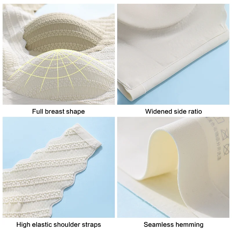 Oxygen friendly One piece Seamless Bra