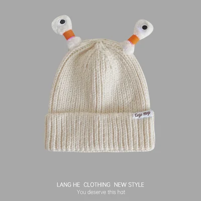 Cute Little Monster LED Knit Beanie