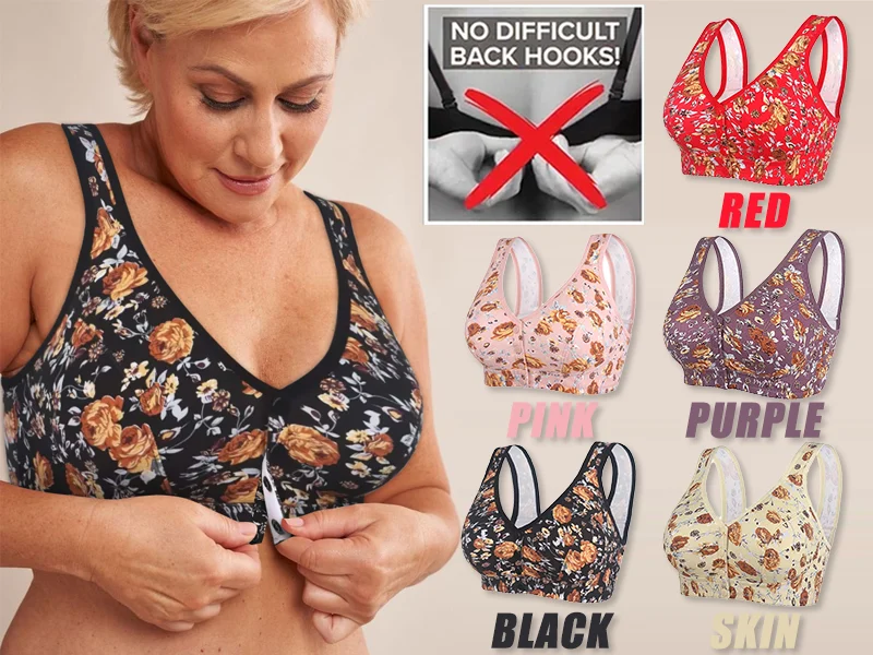 🎉BLACK FRIDAY (BUY 1 FREE 2)🔥-Front Closure Acutefebruary Bra