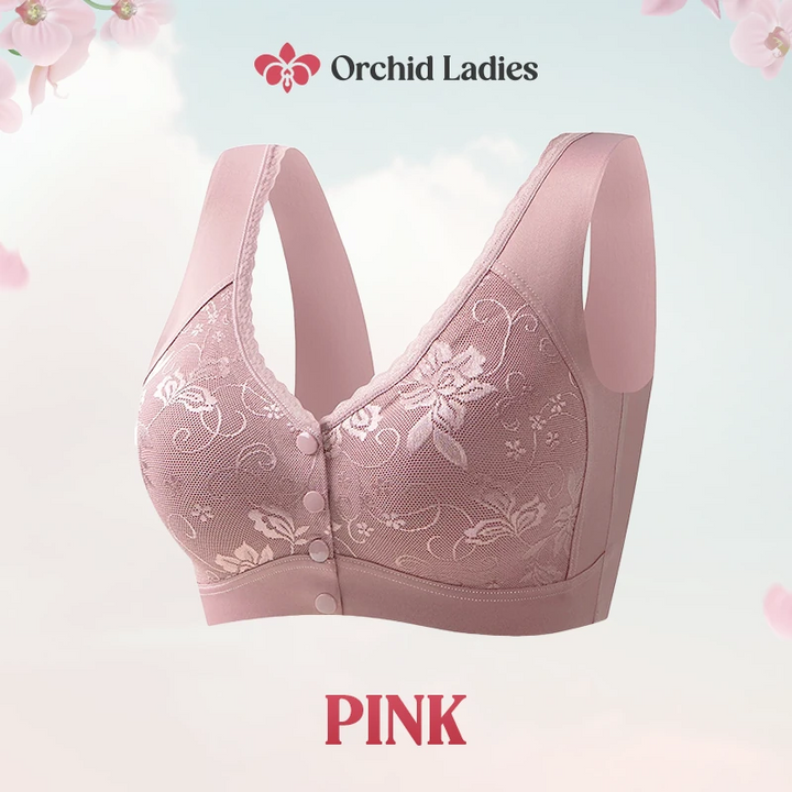 Flexible Fit Front Snap Bra
