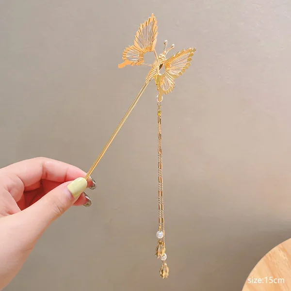 Ancient style wooden hairpin