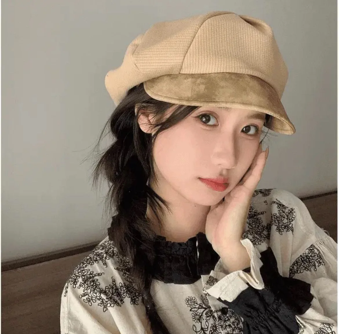 A cloud octagonal hat with five adjustable wearing styles