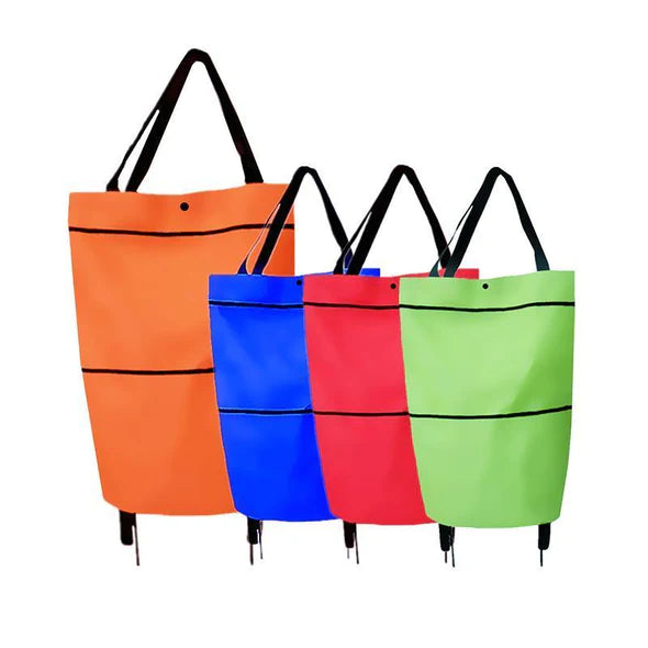 Foldable eco-friendly shopping bag