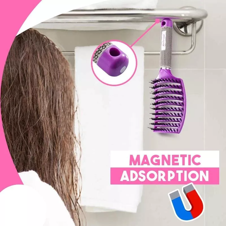 🔥BUY 1 GET 1 FREE LAST DAY🔥DETANGLER BRISTLE NYLON HAIRBRUSH