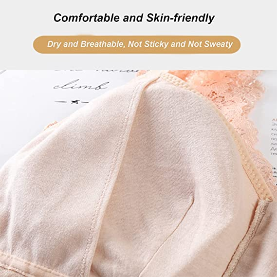underwireless Floral Lace Bralette for Women