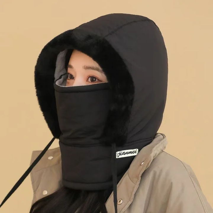 Cycling hat padded and thickened windproof winter warm cap