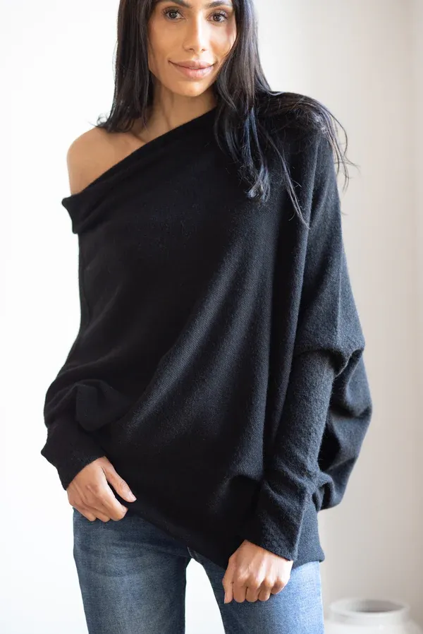 2024 NEW ASYMMETRIC DRAPED JUMPER