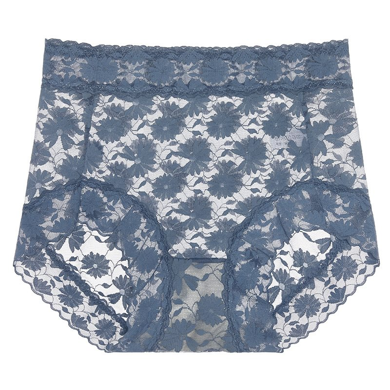 Sexy Seamless Thin Lace Silk Care Panties