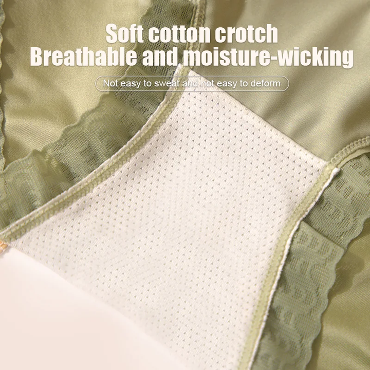 Sexy Tummy Control Hip Lifting Seamless Ice Silk Panties