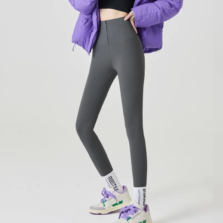 New Zipper Microfleece Barbie Pants