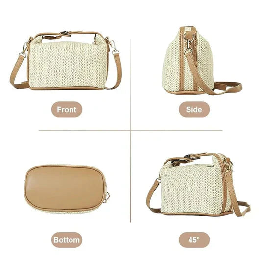 Stylish Crossbody Sling Bag for Women with Detachable Strap Buckle Design