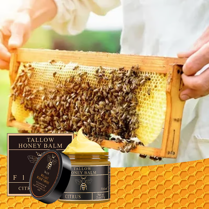 Beef Tallow and Honey Balm for Skin