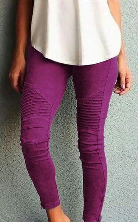 Elastic Cotton Slimming Shaping Pants
