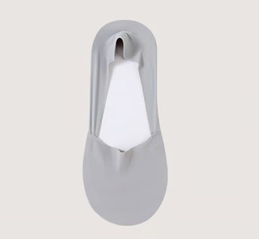 Comfortable non slip ice silk socks