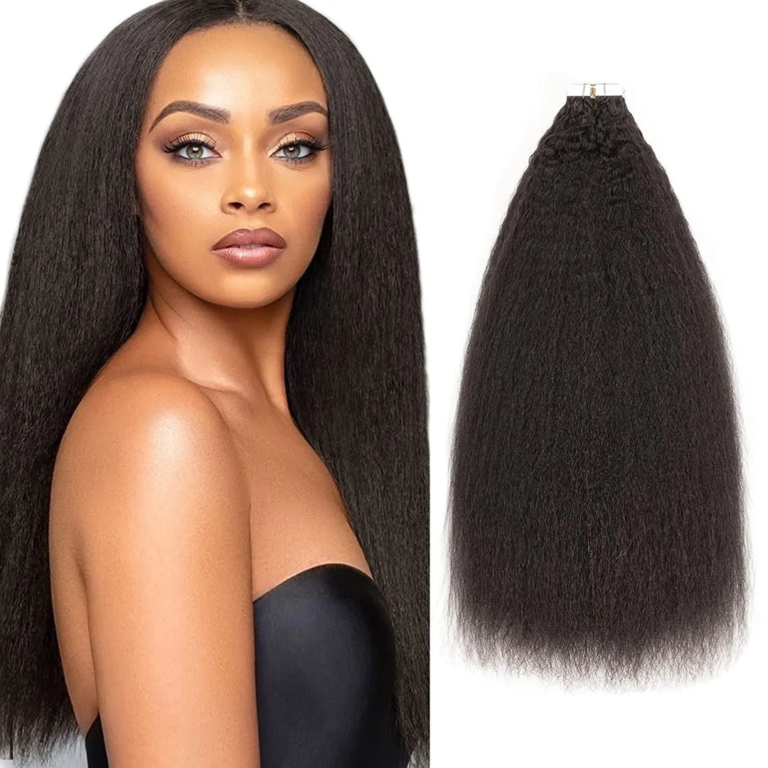 Seamless Injected Hand-Tied Invisible Tape In Hair Extension