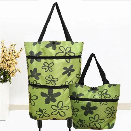 Foldable eco-friendly shopping bag