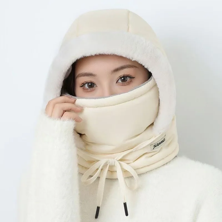 Cycling hat padded and thickened windproof winter warm cap