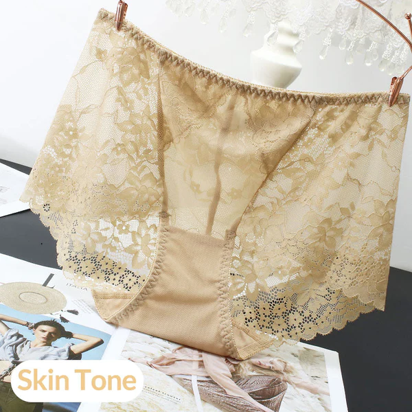 Sexy Plus Size Lace Panties for Women