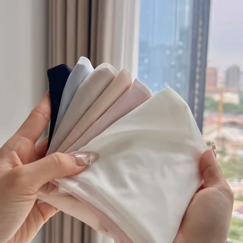 Ultra Thin Ice Silk Panties for Women  Leak Proof Non-Marking Invisible Breathable Sexy Briefs