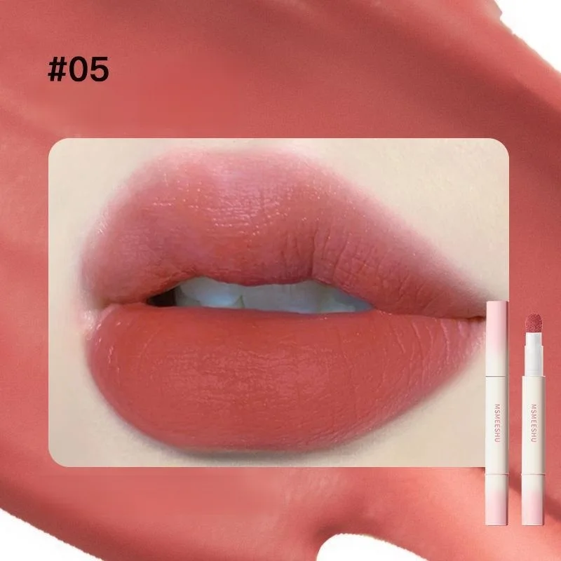 [Non stick cup, no fading]Lip powder cream