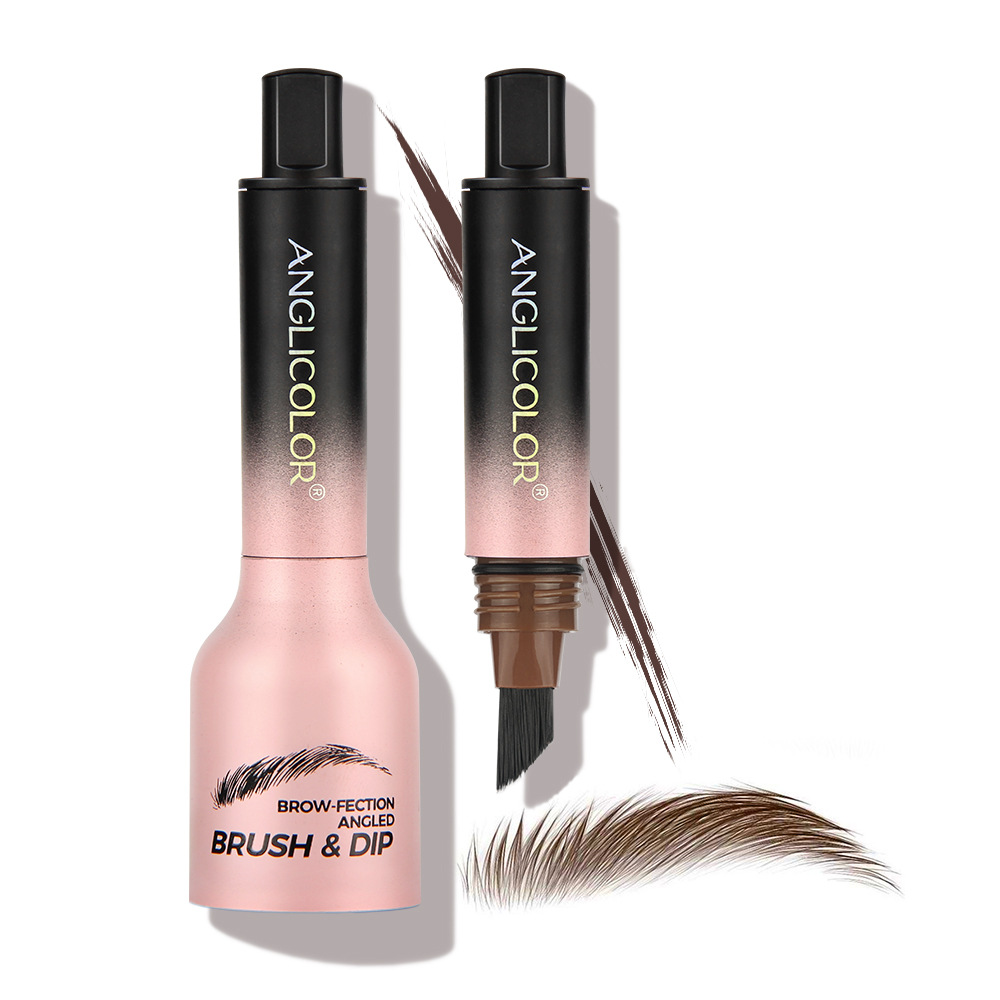 Waterproof quick drying natural coloring eyebrow dye