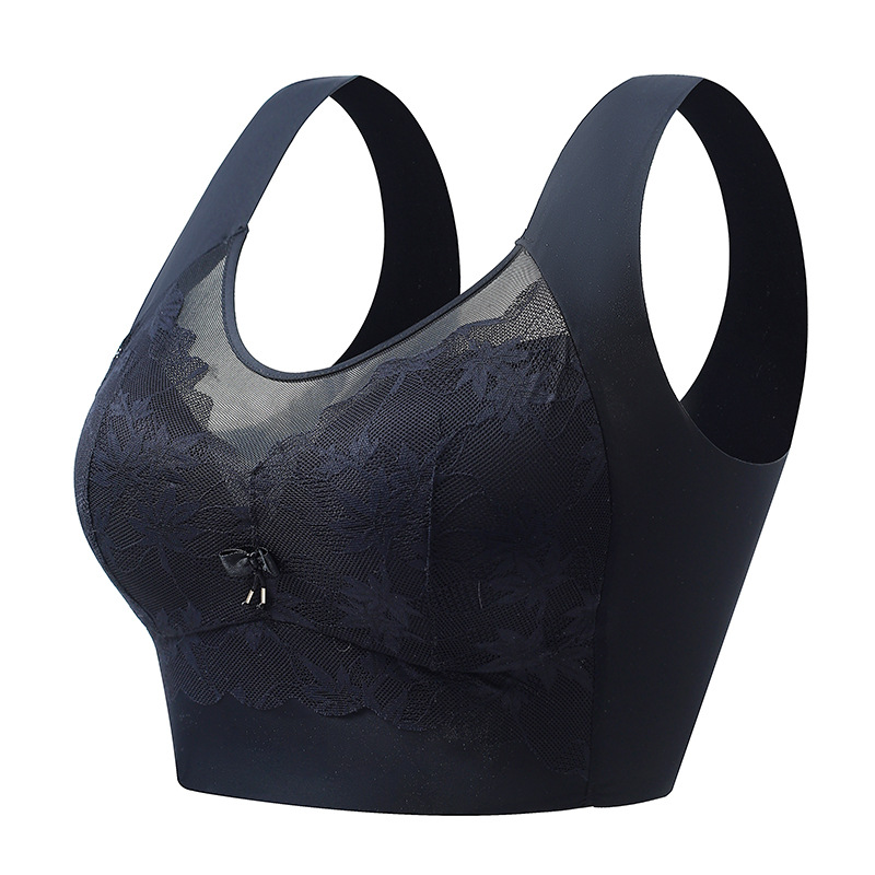 Women Fashions Lace Support Gather Bralettes