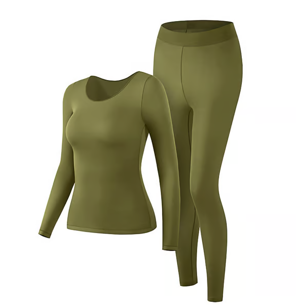 Ultra-thin warm skin-beautifying clothing set