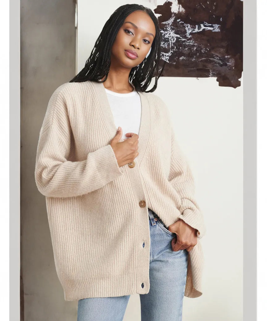 2024 Fall Hot Sale-Cashmere Cocoon Cardigan