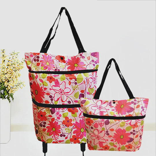 Foldable eco-friendly shopping bag