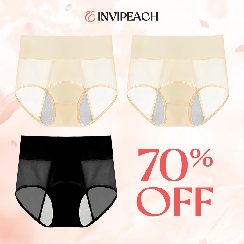 Invisible High Waist Leakproof Panties