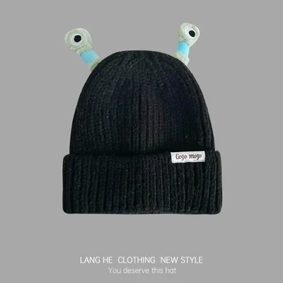 Cute Little Monster LED Knit Beanie