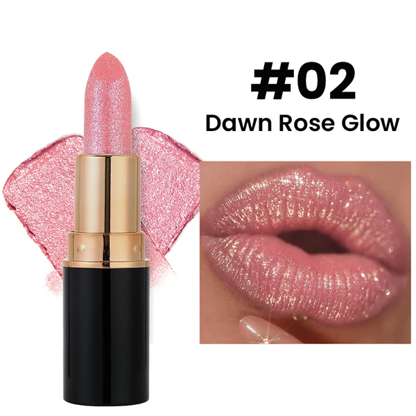 Waterproof Moisturizing Glitter Lipstick